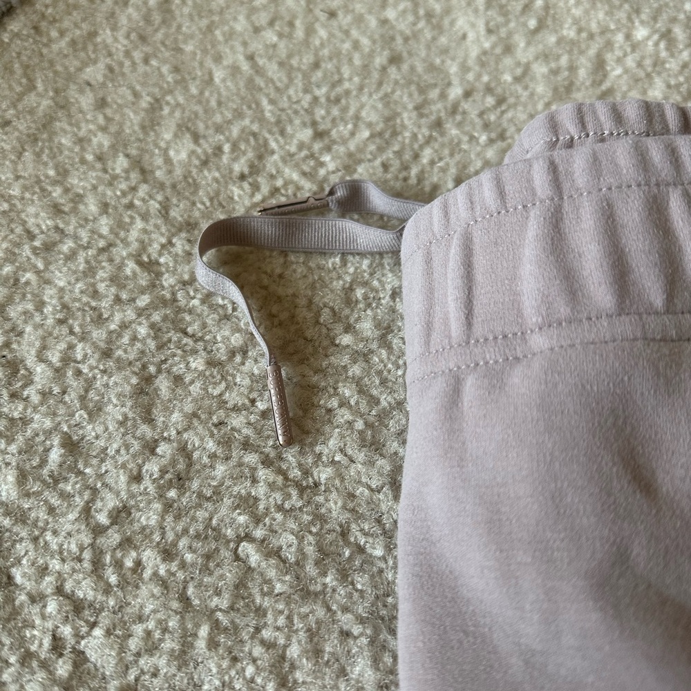 BuffBunny Cloud Joggers in Taupe 95% Cotton - Picture 7 of 8